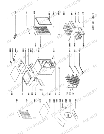 Схема №1 AFB 726/G AFB 726/G/WP с изображением Дверца для холодильника Whirlpool 481944268049