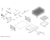 Схема №3 P304CLP с изображением Коллектор для плиты (духовки) Bosch 00144291