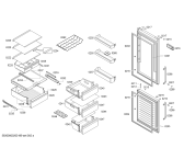 Схема №4 KG36NXW3A Siemens с изображением Модуль управления, запрограммированный для холодильной камеры Bosch 12024201