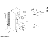 Схема №3 KDN40A43 с изображением Дверь для холодильника Bosch 00249684