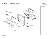 Схема №3 HMG8304 с изображением Передняя панель для микроволновки Bosch 00286289