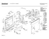 Схема №1 S4132S1 SI31 с изображением Рамка для посудомоечной машины Bosch 00088996