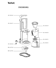 Схема №1 CM330830/9Q с изображением Холдер фильтра  для электрокофеварки Tefal SS-200219