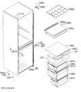 Схема №2 S95361CTX2 с изображением Блок управления для холодильника Aeg 973925054395000