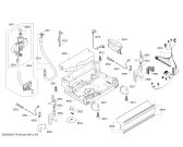Схема №2 SMS50D02AU с изображением Панель управления для электропосудомоечной машины Bosch 00746938