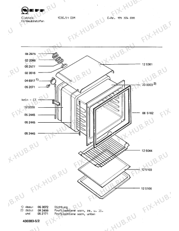 Схема №2 195304698 1036.51CSM с изображением Крышка для духового шкафа Bosch 00122518