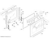 Схема №3 HB65GR640F с изображением Панель управления для плиты (духовки) Siemens 00742155