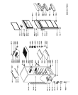 Схема №1 ARC 3590/BR с изображением Шарнир для холодильника Whirlpool 481240448893