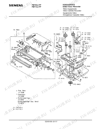 Схема №10 FM713L1FF с изображением Электропульт Siemens 00757640