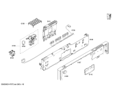 Схема №2 SHV43P13UC с изображением Набор кнопок для посудомойки Bosch 00618477