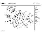 Схема №5 SE34E530EU с изображением Вкладыш в панель для посудомойки Siemens 00434352