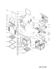 Схема №1 BLTC 8100/EW/L с изображением Дверца для духового шкафа Whirlpool 481010552077