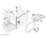 Схема №3 HEN364650 с изображением Уголок для духового шкафа Bosch 00421716