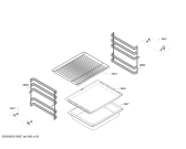 Схема №3 PHSA39250 с изображением Фронтальное стекло для духового шкафа Bosch 00718687