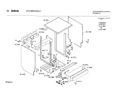 Схема №4 SMS51024 S510 с изображением Панель для посудомоечной машины Bosch 00117829