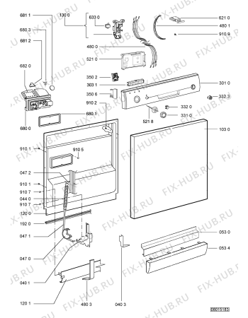 Схема №2 LPA 57/9 с изображением Электролампа для посудомойки Whirlpool 480140100062