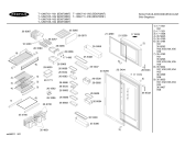 Схема №2 T-11456 с изображением Наклейка для холодильника Bosch 00172633