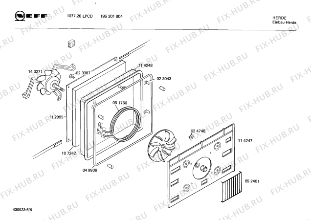 Схема №4 195301804 1077.26LPCD с изображением Переключатель для плиты (духовки) Bosch 00025470