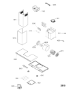 Схема №1 208302204403 AME326 с изображением Покрытие для электровытяжки Whirlpool 480122102265