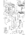 Схема №1 GSF 1481-1 WS с изображением Панель для посудомоечной машины Whirlpool 481245372301