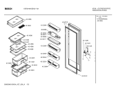 Схема №1 KSR34464GB с изображением Дверь для холодильной камеры Bosch 00242513