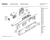 Схема №4 GI203160 с изображением Инструкция по эксплуатации Gaggenau для электропосудомоечной машины Bosch 00585687