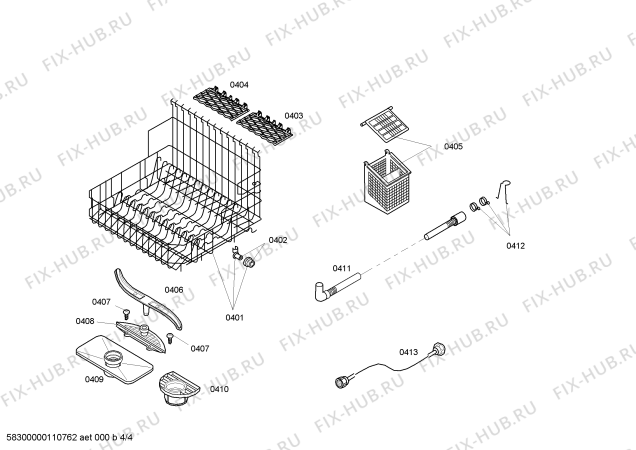 Схема №1 4VC250PD с изображением Кабель для посудомойки Bosch 00495461