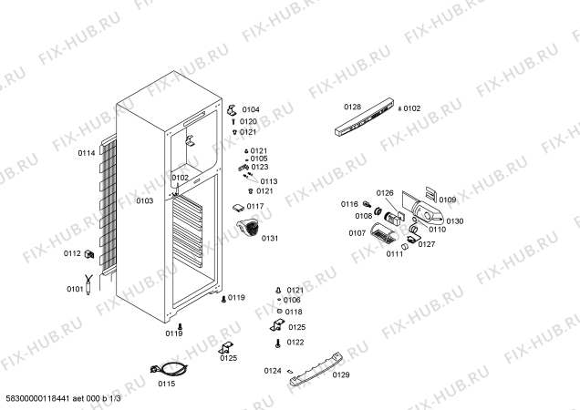 Схема №1 KSV33614FF с изображением Контейнер для холодильника Bosch 00676065