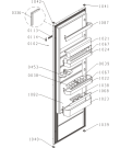 Схема №1 SFVA312 (283158, HTI3127F) с изображением Покрытие для холодильной камеры Gorenje 285208