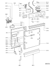 Схема №2 ADG 8192/1 IX с изображением Обшивка для посудомойки Whirlpool 480140100844