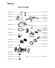 Схема №2 RO1717Y1/4Q0 с изображением Кнопка (ручка регулировки) для электропылесоса Rowenta RS-RT9655