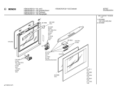 Схема №4 HBN262A с изображением Панель для духового шкафа Bosch 00285270