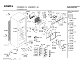 Схема №2 KS36U21IE с изображением Уплотнитель двери для холодильника Siemens 00216864