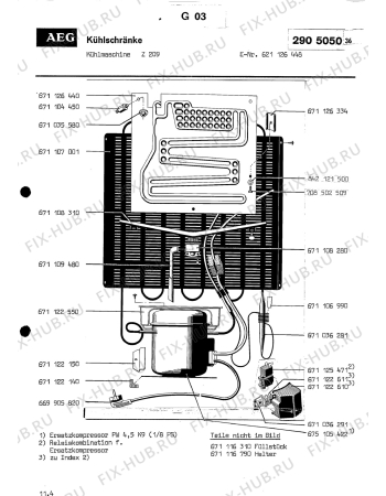 Схема №1 SANTO 180 ED с изображением Другое для холодильной камеры Aeg 8996711251430