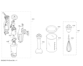 Схема №1 MSMM7310CN MaxoMixx с изображением Привод для электроблендера Bosch 12011158