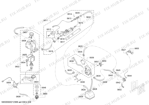 Схема №3 CMP250711 с изображением Крышка для кофеварки (кофемашины) Bosch 12014380