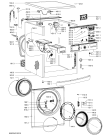 Схема №2 AWO/C 7340 с изображением Модуль (плата) для стиралки Whirlpool 481010526754