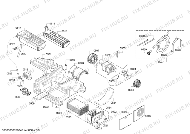 Схема №3 WT44E184FF iQ 300 с изображением Панель управления для сушилки Siemens 11005727