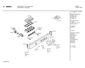 Схема №1 HEN102M с изображением Панель управления для плиты (духовки) Bosch 00295475