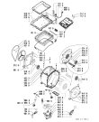 Схема №1 WATS 5140/1 с изображением Обшивка для стиральной машины Whirlpool 481245212226