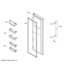 Схема №3 K3970X6 с изображением Панель для холодильной камеры Bosch 00662597