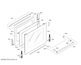 Схема №2 HBA63A223F с изображением Панель управления для плиты (духовки) Bosch 00700492