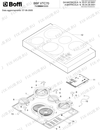 Схема №1 BBFVTC70 (F028684) с изображением Инструкция по эксплуатации для электропечи Indesit C00119194