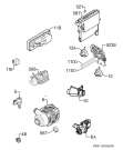 Схема №2 F34032VI0 с изображением Блок управления для электропосудомоечной машины Aeg 973911539062050
