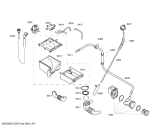 Схема №1 WAA20263OE с изображением Ручка для стиральной машины Bosch 00653944