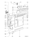 Схема №1 GSI 4754 RW-WS с изображением Обшивка для посудомойки Whirlpool 481245370321