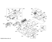 Схема №4 HBC86K753N с изображением Стекло часов для духового шкафа Bosch 00669377