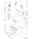 Схема №1 AKT 464/WH с изображением Шланг для электропечи Whirlpool 481253048964