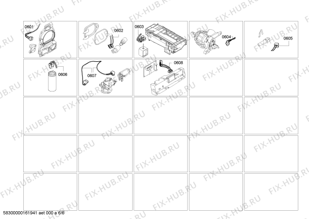 Схема №4 WTW84360BY с изображением Панель управления для сушильной машины Bosch 00701475