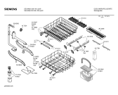 Схема №4 SE24A661EU Extraklasse с изображением Передняя панель для посудомойки Siemens 00369582